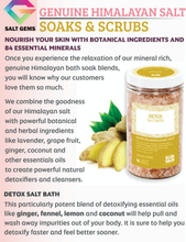 Load image into Gallery viewer, Salt Skill - Natural Himalayan Soaking Bath Salts Detox 32 OZ
